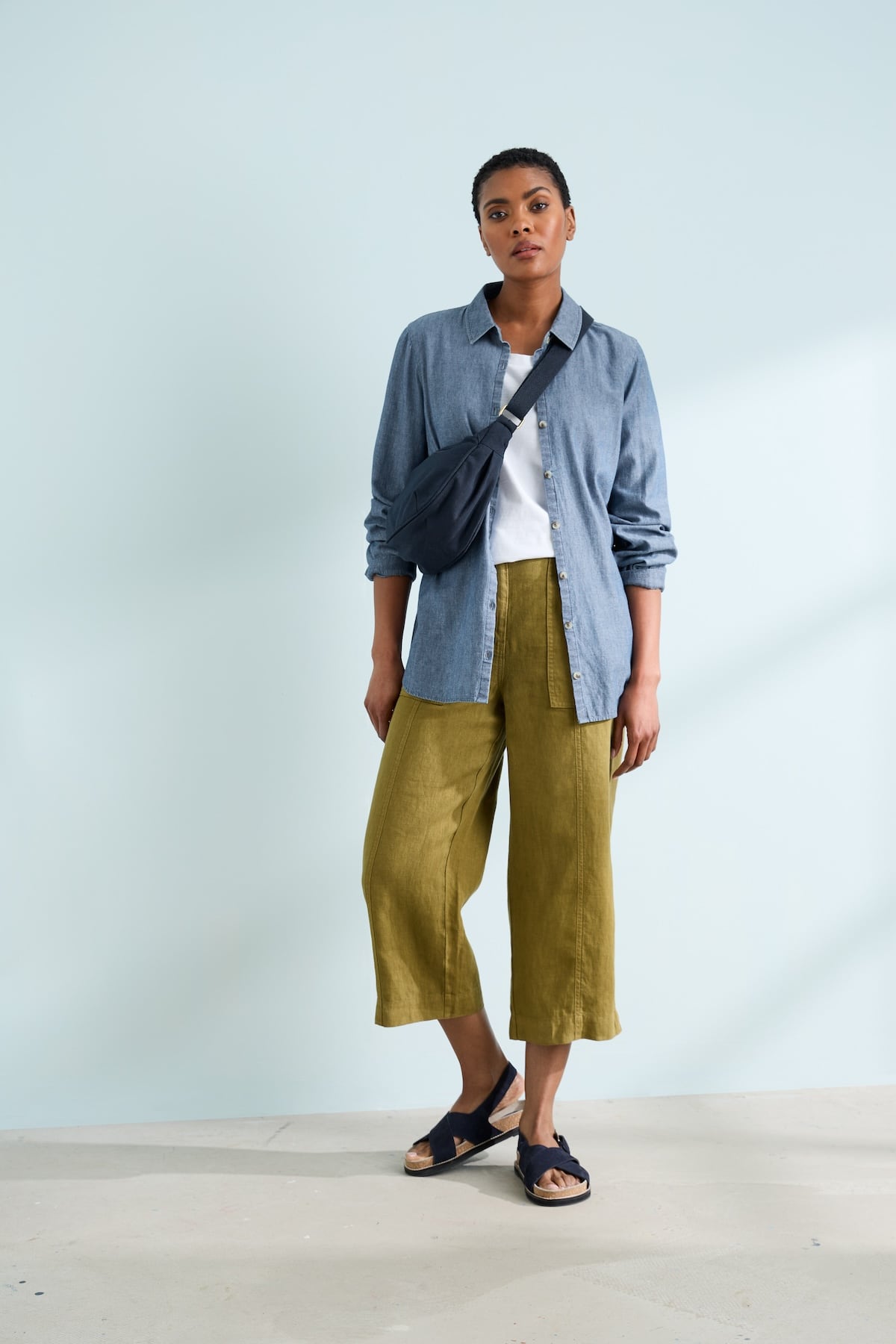 Spodnie Poleacre Fern Moss