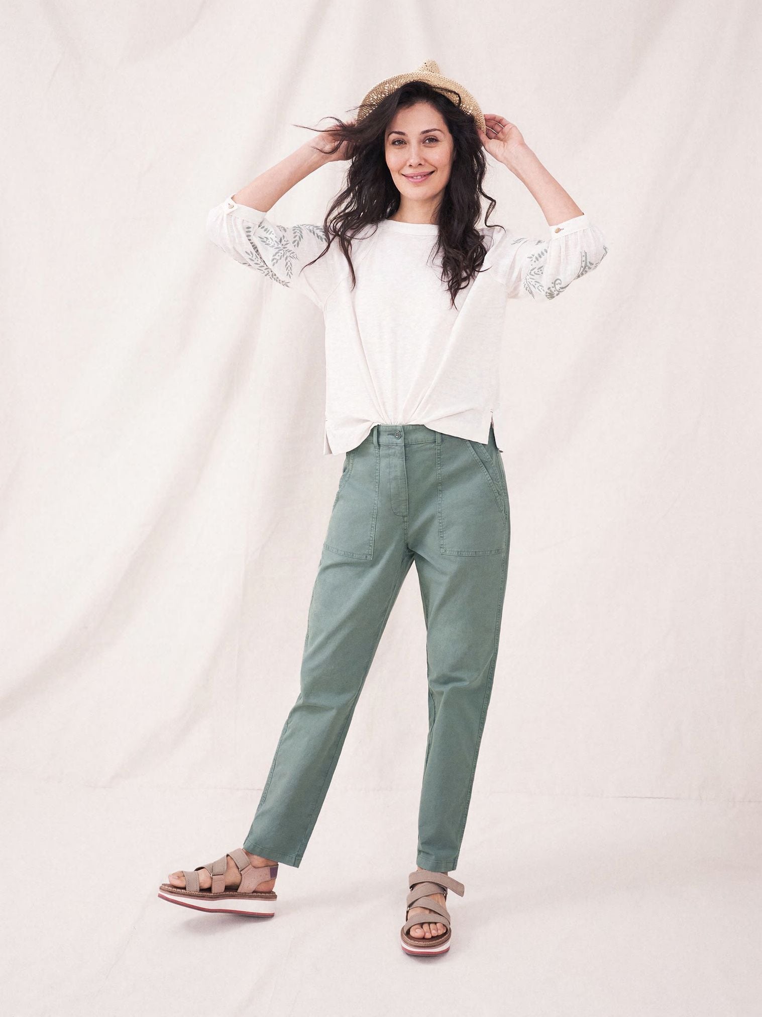 Kalhoty Twister Chino Green