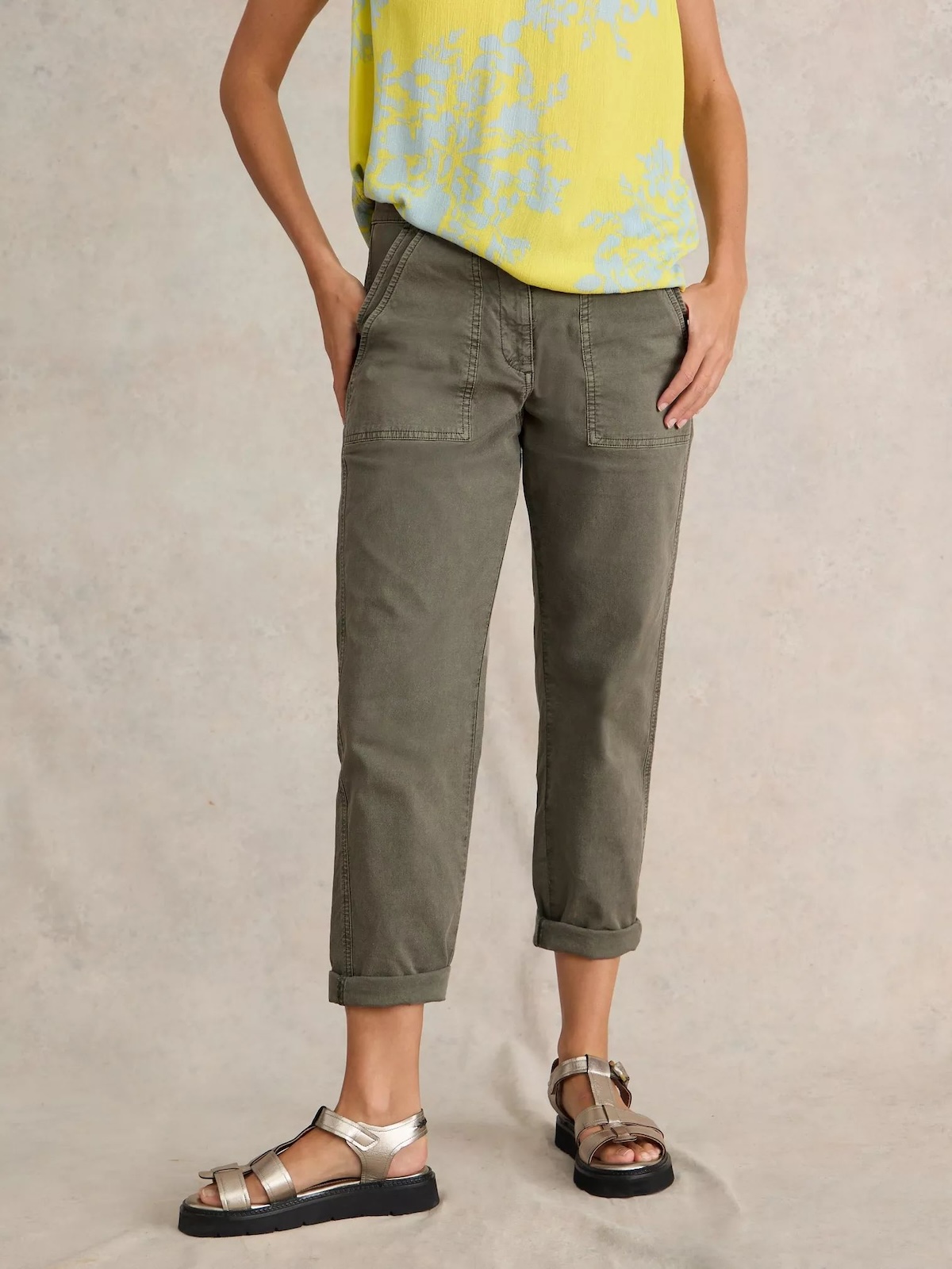 Spodnie Twister Chino Khaki