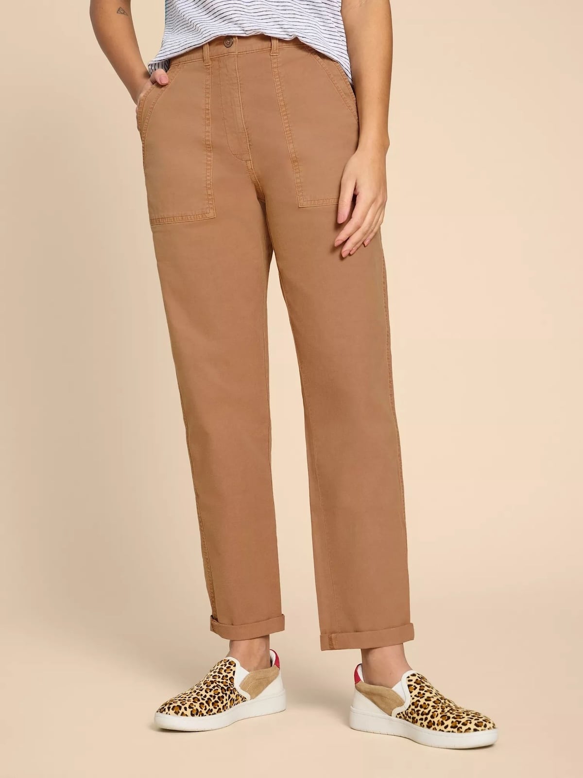 Kalhoty Twister Chino Tan