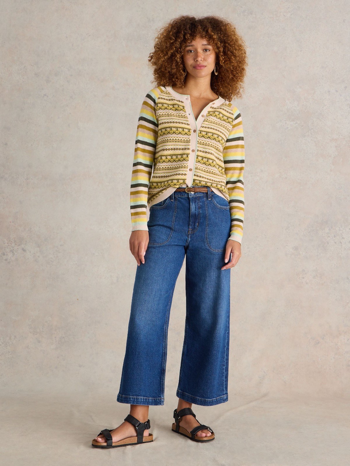 Kardigan Lulu Fairisle Chart