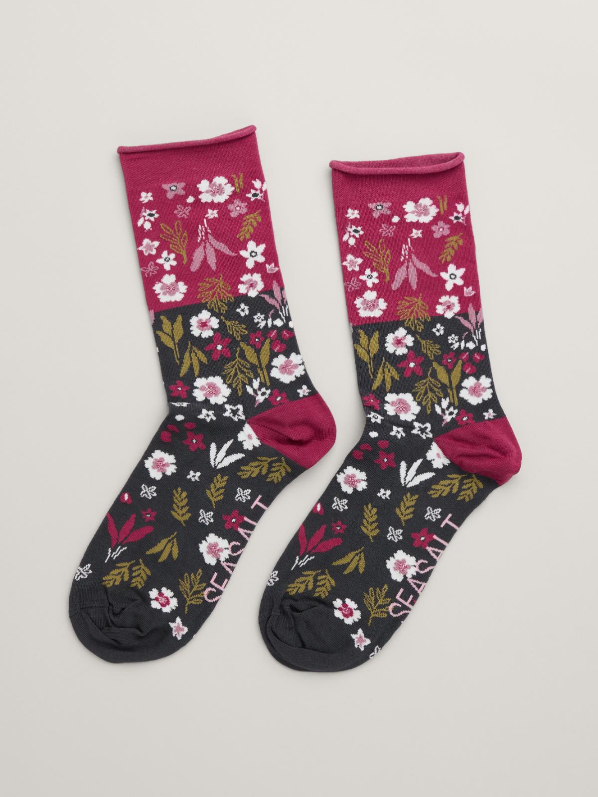 Ponožky Arty Patch Floral Coal