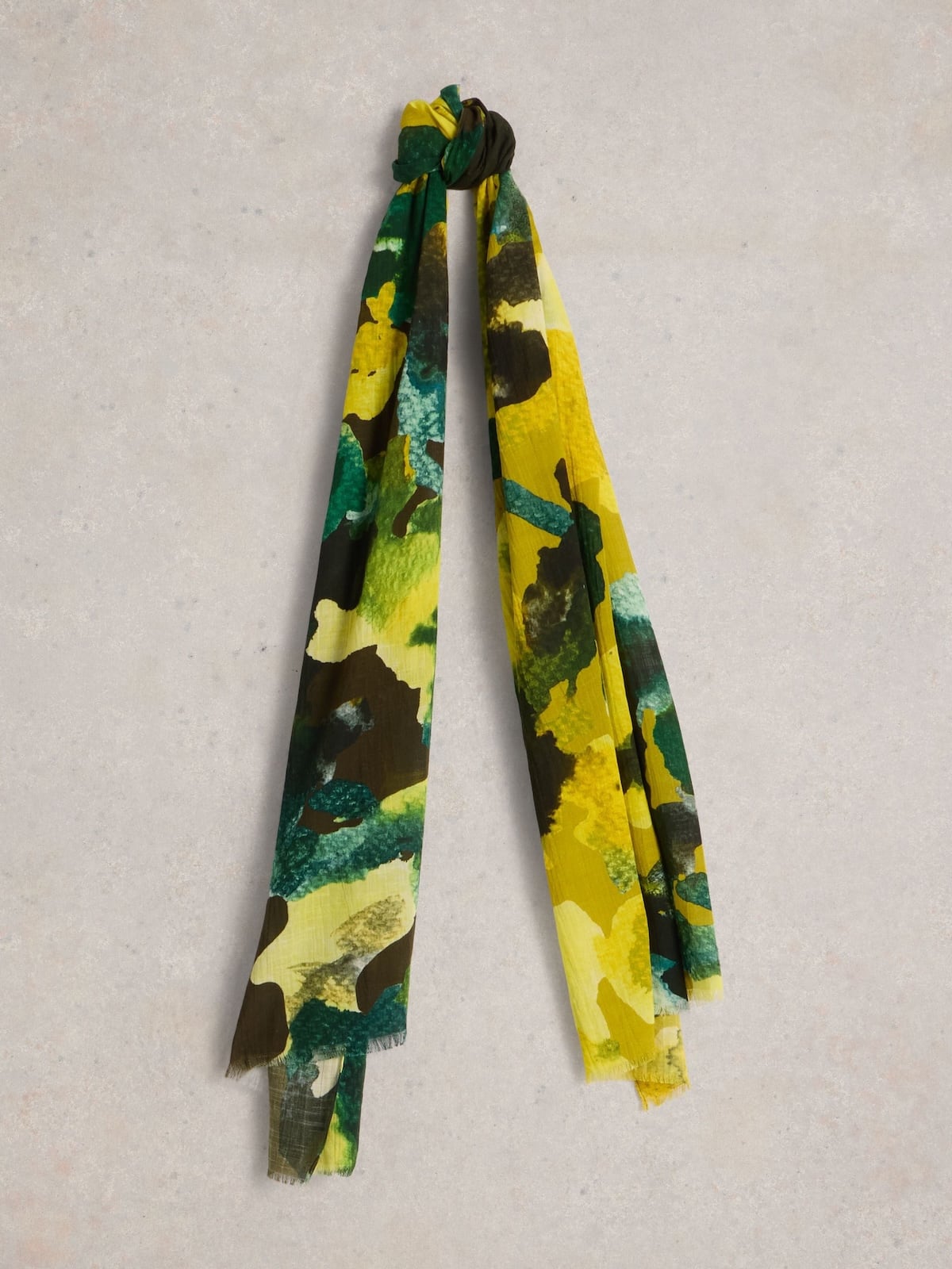 Chusta Abstract Floral Print Scarf