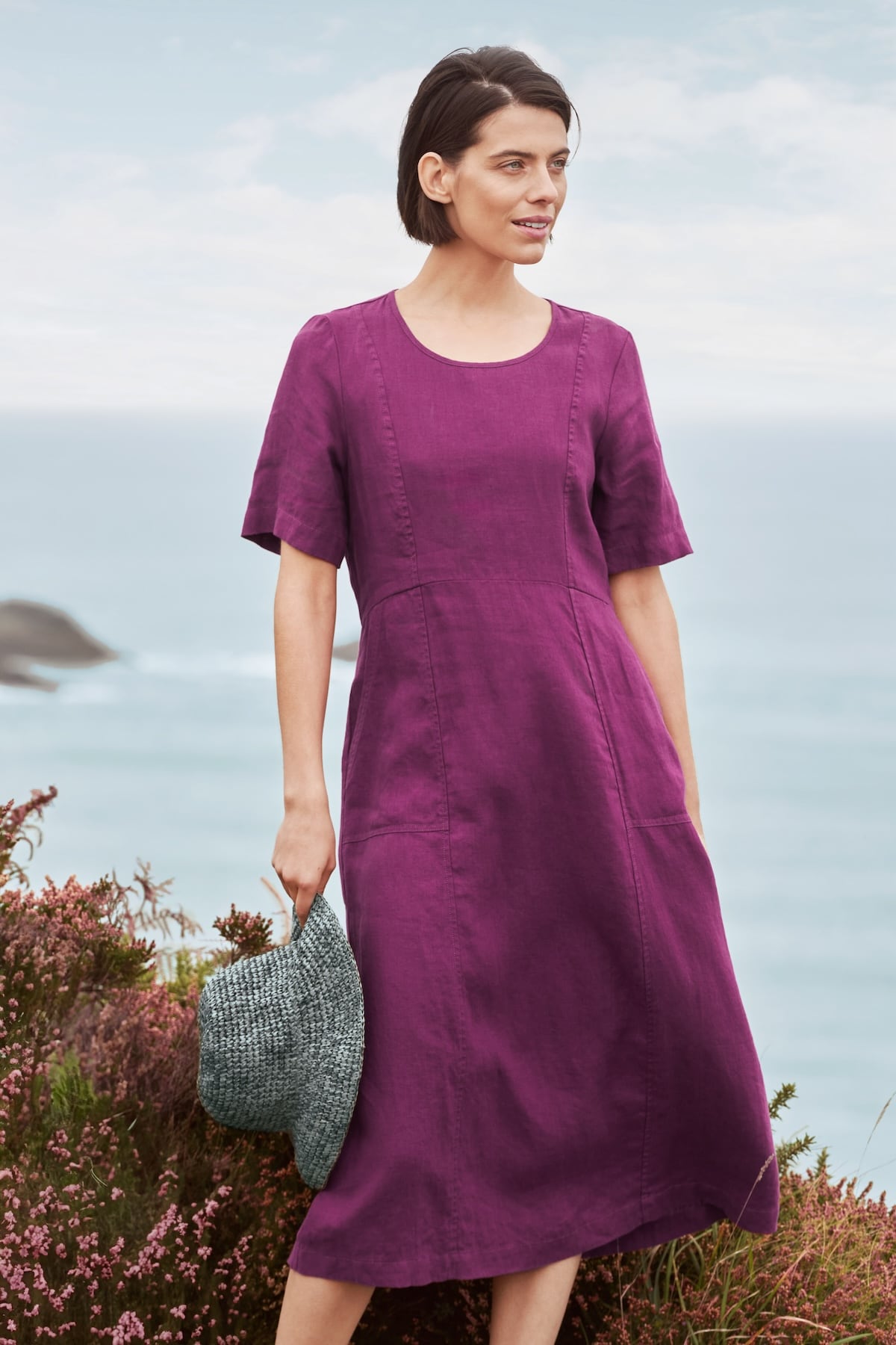 Sukienki Grass Wave Cassis