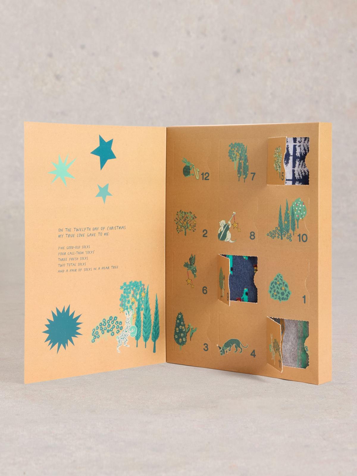 Dárkové balení ponožek Advent Navy