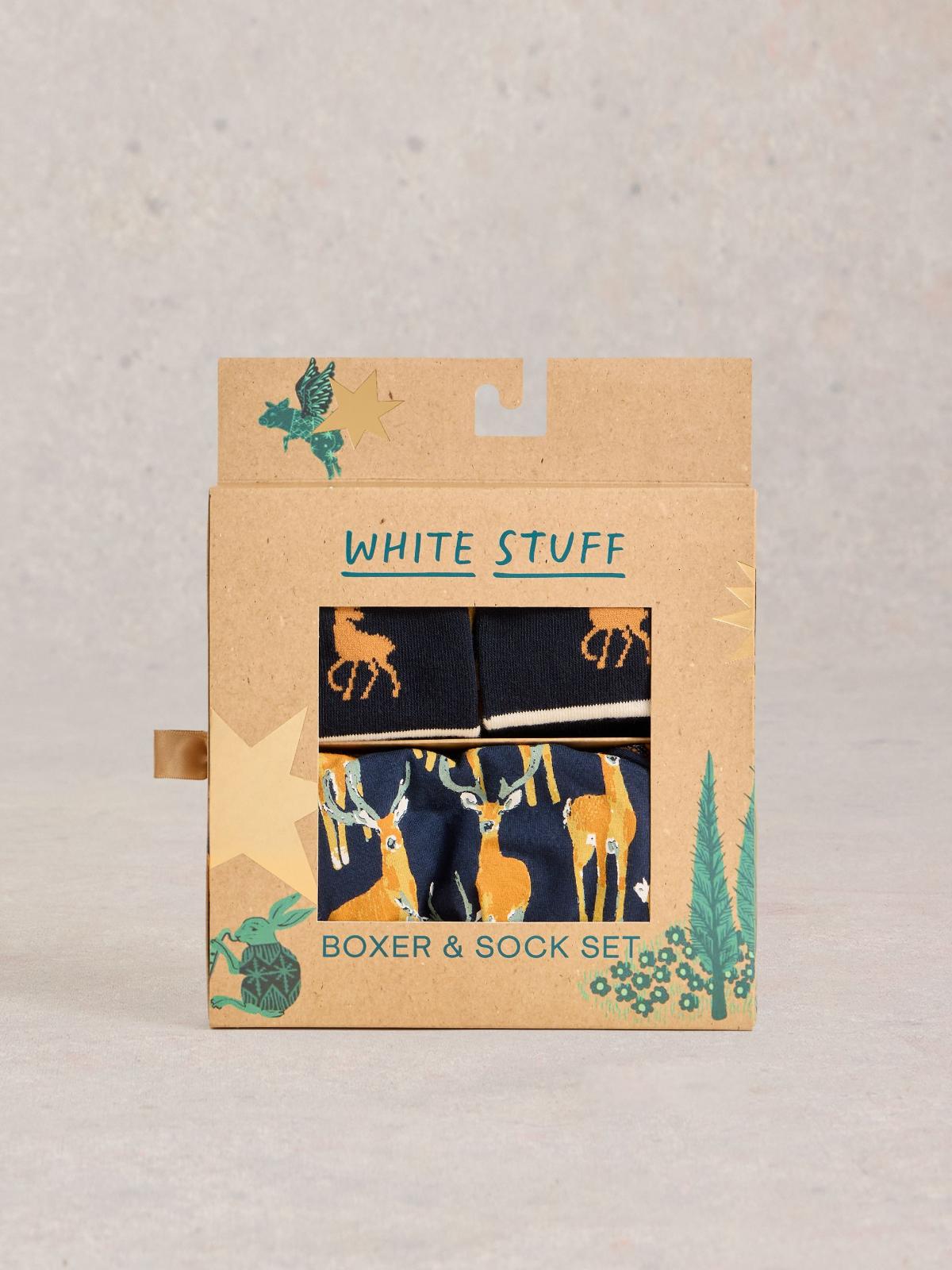 Dárkové balení ponožek Boxers & Sock Navy