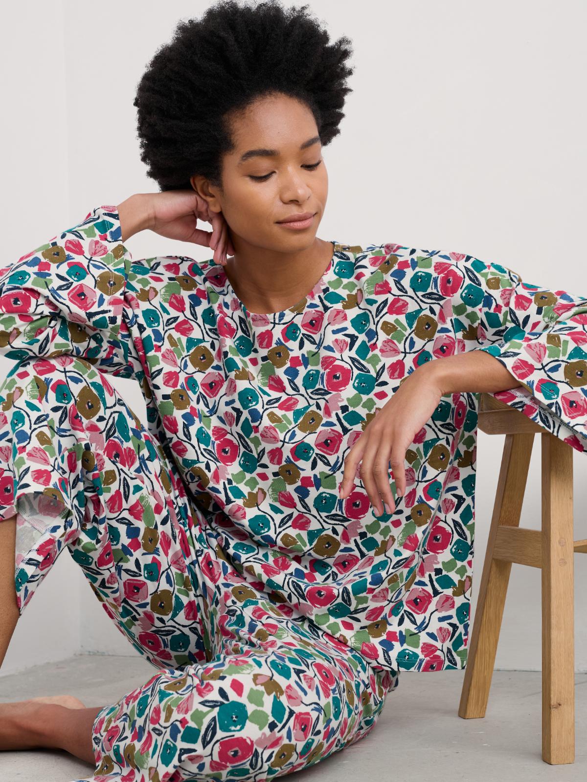 Piżama Tree Shadow Blooms