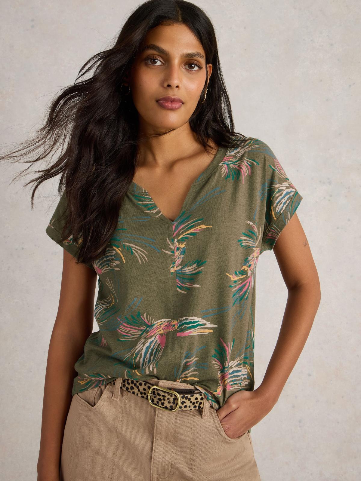 Koszulka Nelly Notch Print