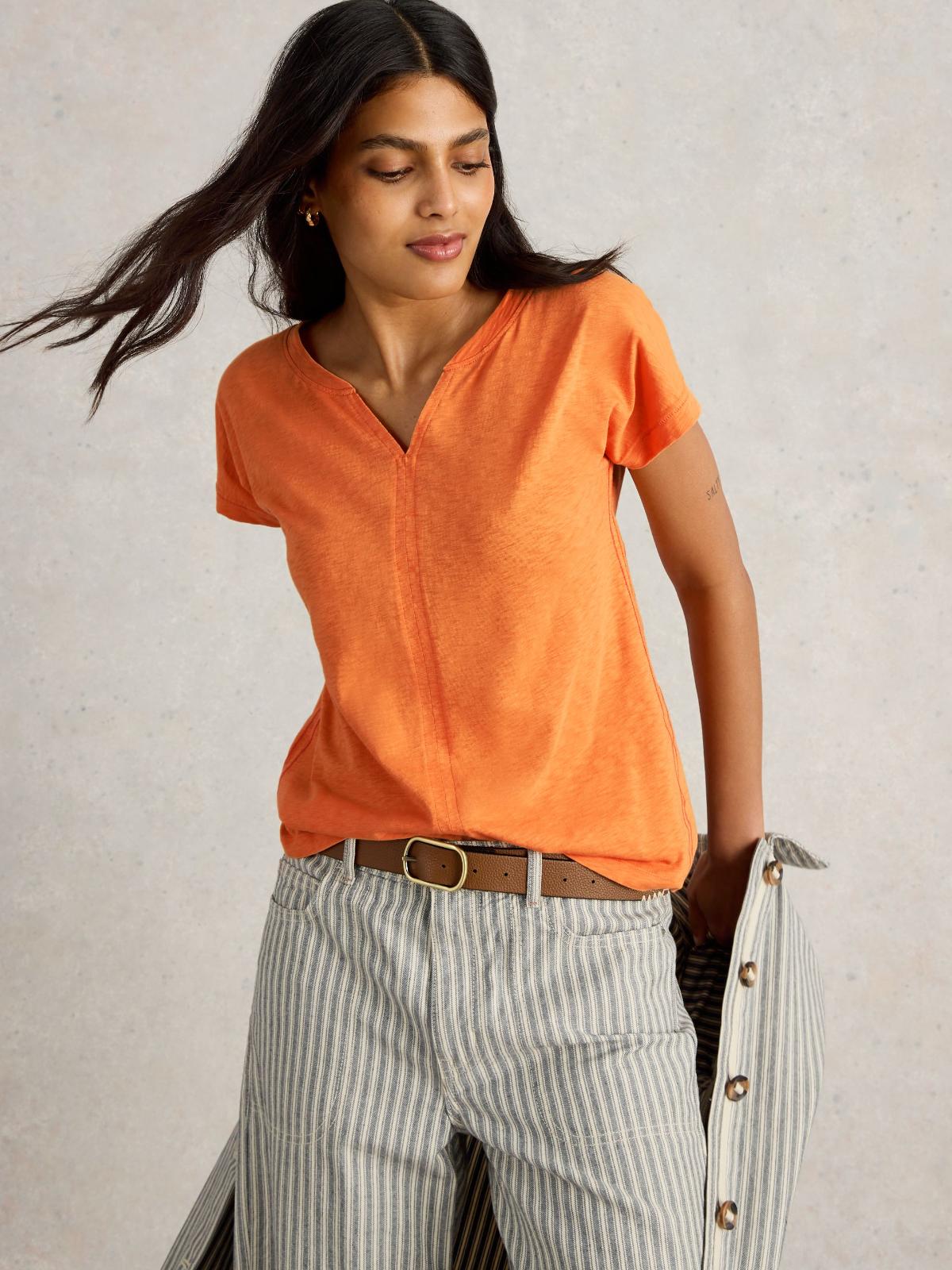 Koszulka Nelly Notch Orange