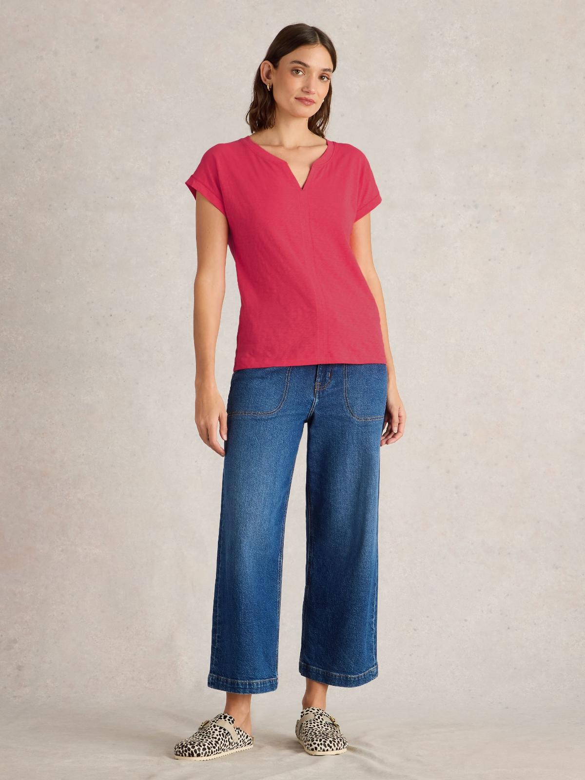 Koszulka Nelly Notch Pink