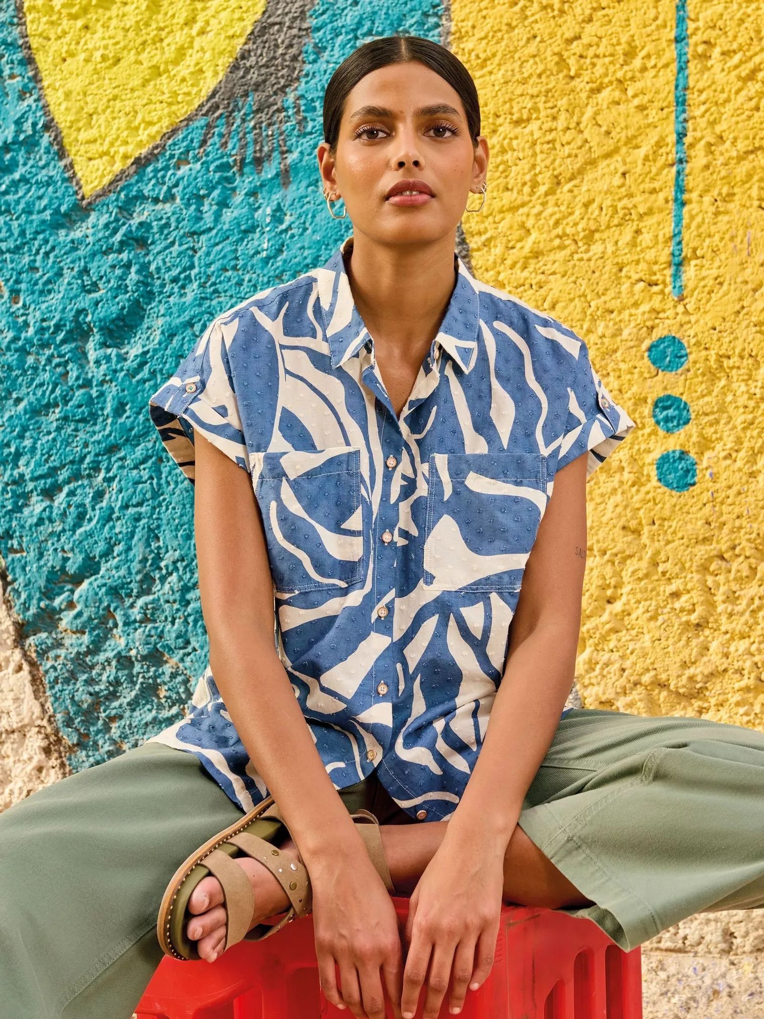 Koszula Ellie Organic Navy