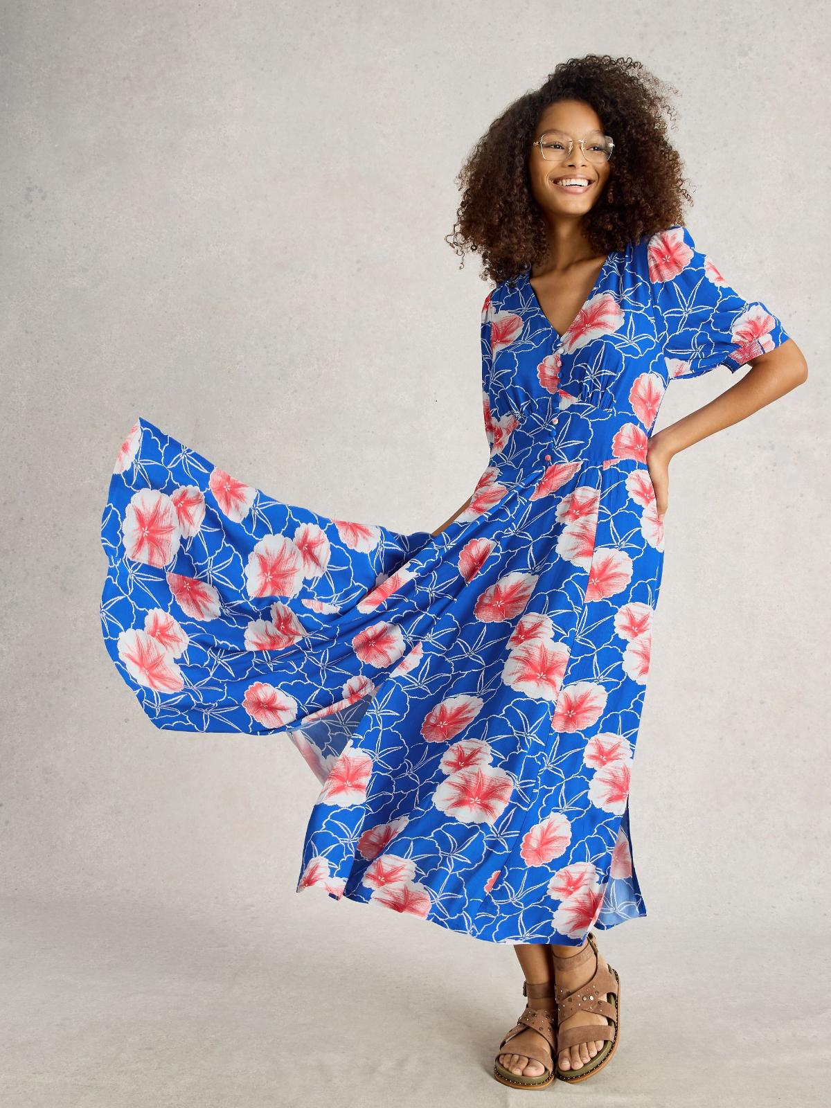 Sukienki Hazel Bias Blue