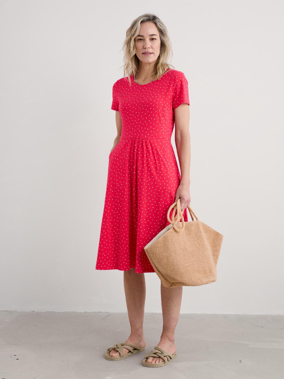 Sukienki April Raspberry