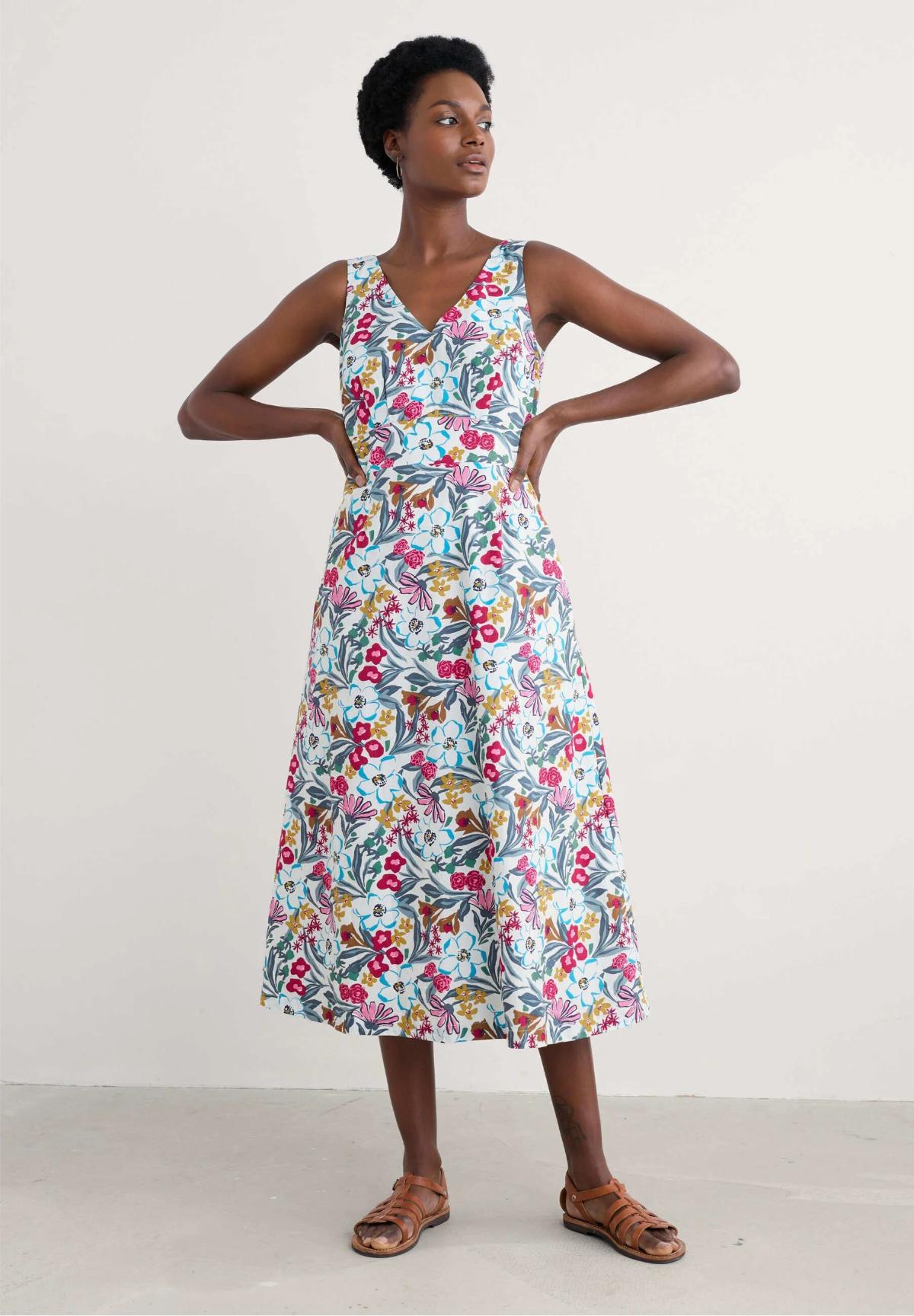 Sukienki Sky Beyond Flowers Chalk