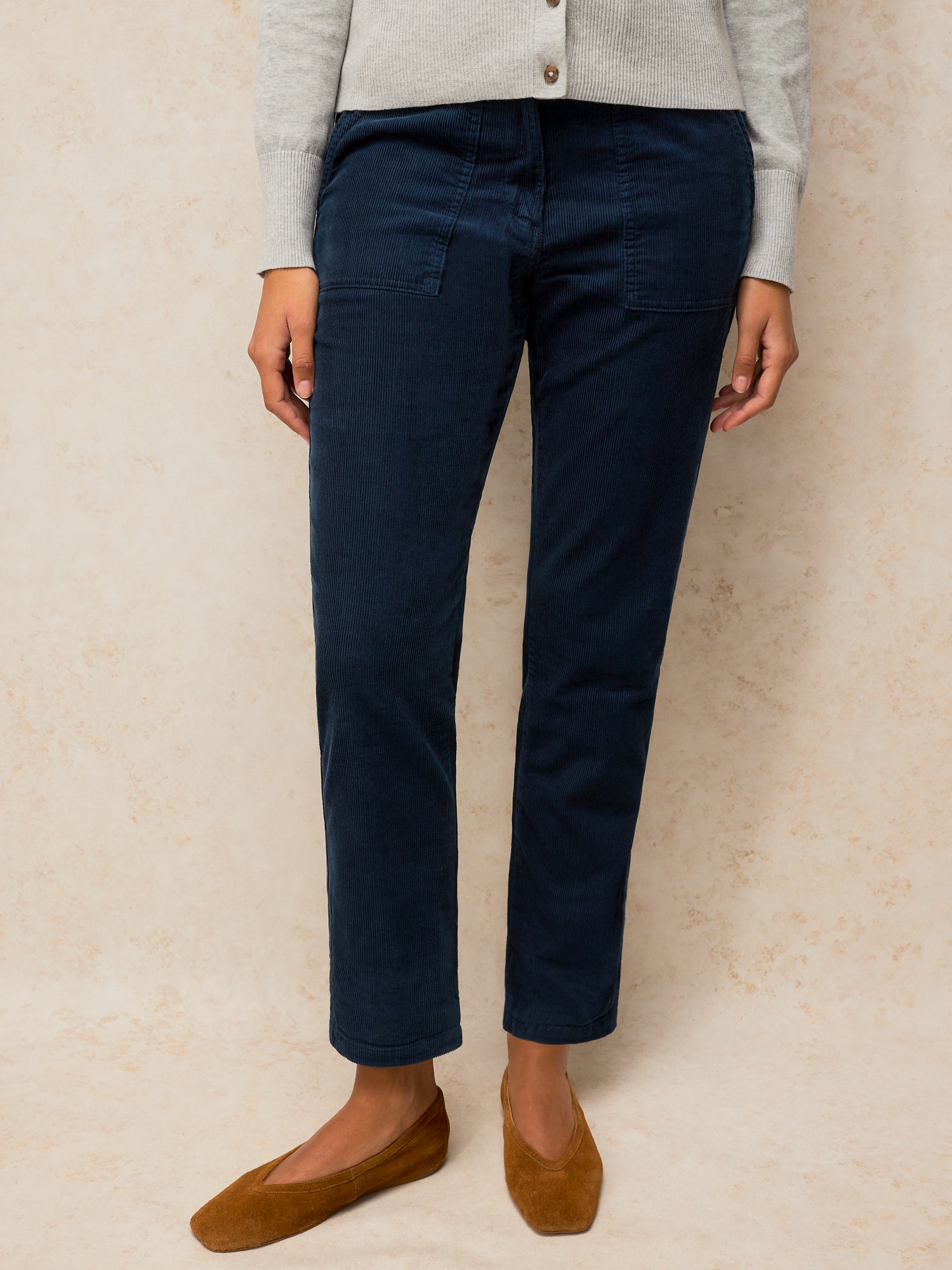 Spodnie Twister Cord Dark Navy